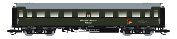 Saxonia 120221 - Personenwagen C4ü Sa 07 "Kulturzug" der DR Saxonia 120221 - Personenwagen C4ü Sa 07 "Kulturzug" der DR